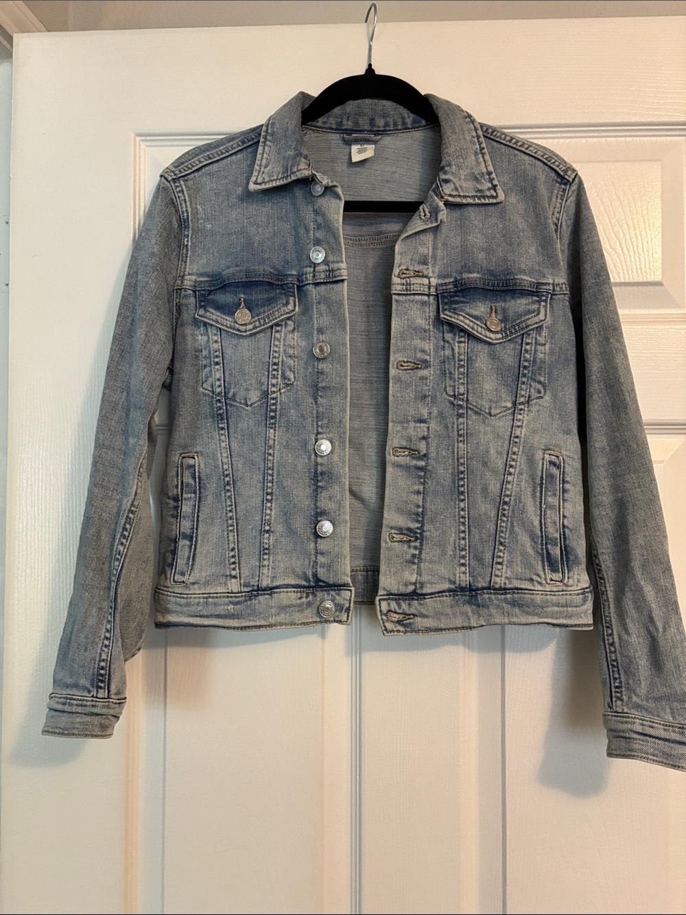 H&M Light Blue Denim Jean Jacket